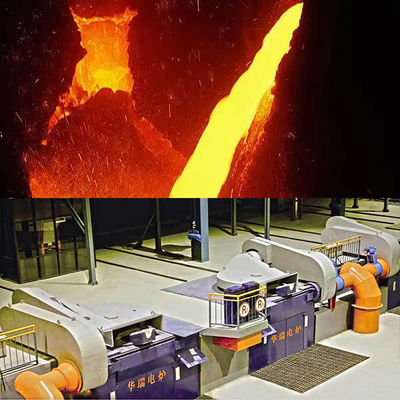 Tiempo de servicio largo Horno de fusión de hierro con bajo consumo de energía