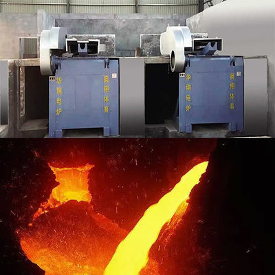 Tiempo de fusión rápido Horno de fusión de hierro con materiales y largo tiempo de servicio
