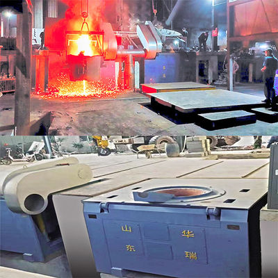 Tiempo de fusión rápido Horno de fusión de hierro con materiales y largo tiempo de servicio