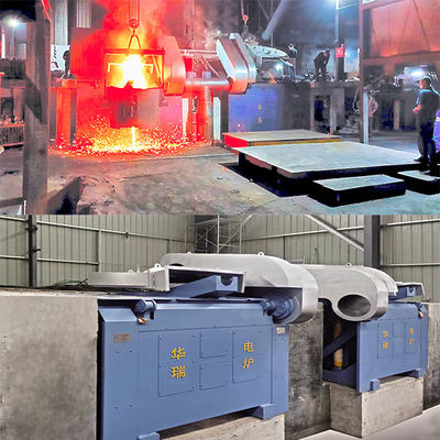 Tiempo de fusión rápido Horno de fusión de hierro con materiales y largo tiempo de servicio