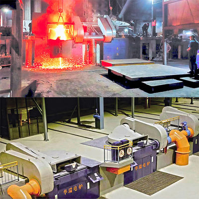 Tiempo de fusión rápido Horno de fusión de hierro con materiales y largo tiempo de servicio