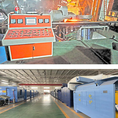 Horno de tratamiento térmico industrial de acero con capacidad de 0.5-20 toneladas