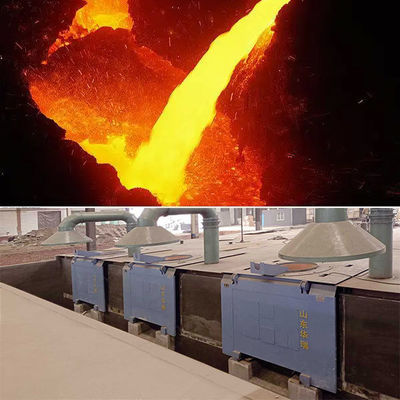 Horno de tratamiento térmico de cobre y latón con control PLC hasta 1250 °C