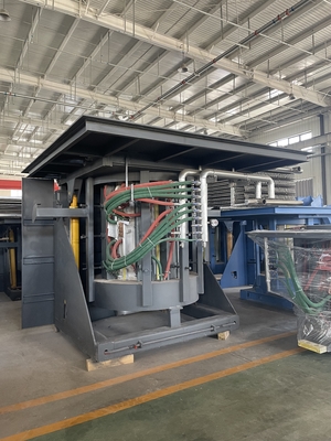 Horno de inducción eléctrico IGBT con ahorro de energía del 15-20% para la fundición de metales