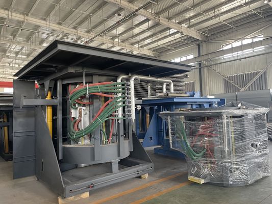 Horno de tratamiento térmico de acero y hierro con torre de enfriamiento cerrada 0.5-20T