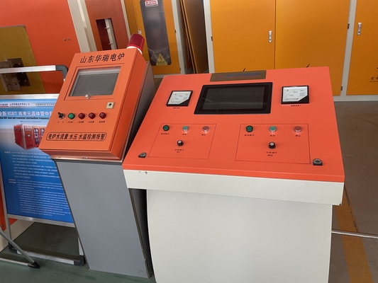 Horno de tratamiento térmico por inducción para cobre y latón hasta 1250°C