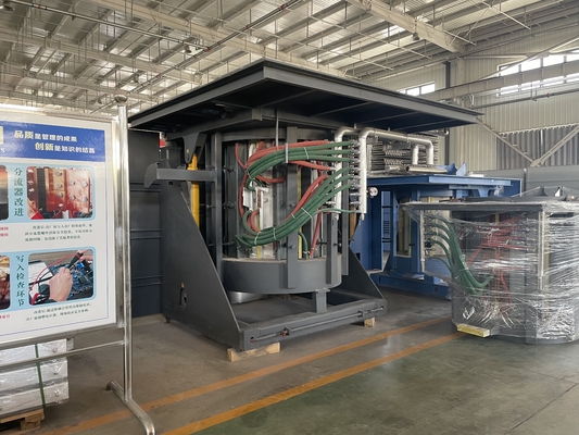 Horno de tratamiento térmico por inducción para cobre y latón hasta 1250°C