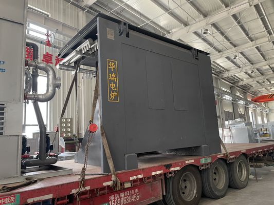 Horno de fusión de carcasa de acero de alta eficiencia con ahorro de energía