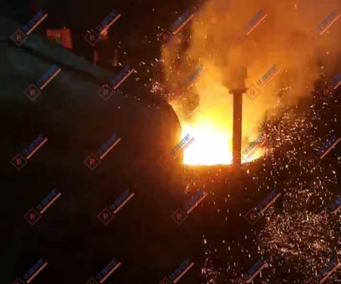 Confiabilidad Fuego de fusión por inducción Ahorro de energía El hierro eléctrico de fusión con seguridad