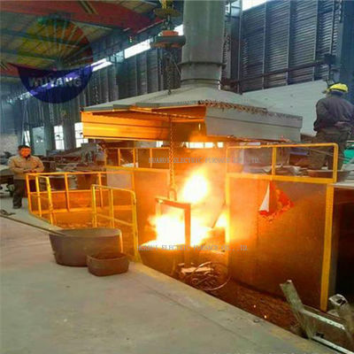 Horno de fusión de hierro de baja falla con tiempo de fusión rápido y alta durabilidad para el procesamiento industrial de metales