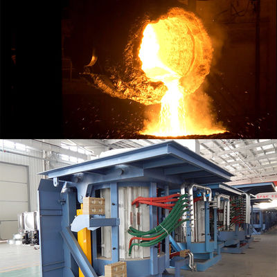 Tecnología desarrollada por la propia empresa operación del horno de fusión por inducción durante todo el proceso de funcionamiento