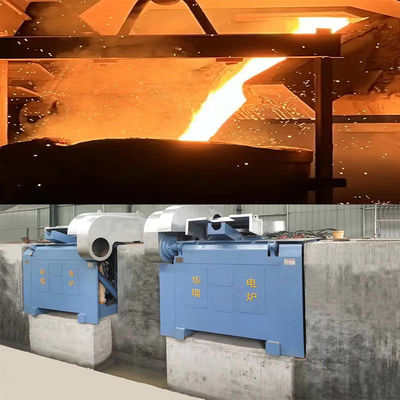 Fuego de fusión de hierro de consumo y alta durabilidad para instalaciones de reciclado de metales