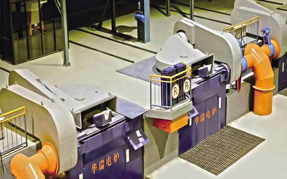 Horno de fusión por inducción de bajo mantenimiento y tamaño mediano con tecnología de ahorro de energía de alta potencia