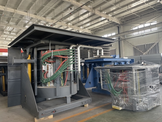 Horno de fusión por inducción IGBT de alta fiabilidad con torre de refrigeración cerrada